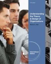 Tapa de Understanding The Theory And Design Of Organizations