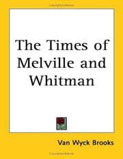 Tapa de The times of Melville and Whitman