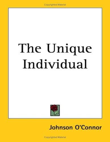 Tapa de The Unique Individual