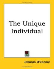 Tapa de The Unique Individual
