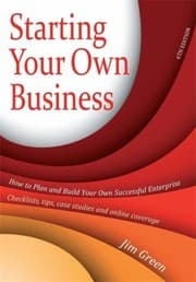 Tapa de Starting Your Own Business How To Plan And Build Your Own Successful Enterprise