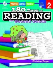 Tapa de 180 Days Of Reading For Second Grade Practice Assess Diagnose