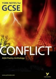 Tapa de Conflict Aqa Poetry Anthology