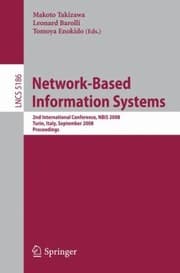 Tapa de Networkbased Information Systems 2nd International Conference Nbis 2008 Turin Italy September 15 2008 Proceedings