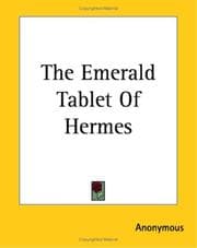 Tapa de The Emerald Tablet Of Hermes