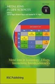 Tapa de Metal Ions In Toxicology Effects Interactions Interdependencies