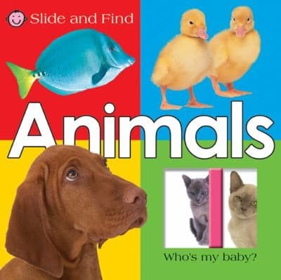 Tapa de Large Slide and Find Animals