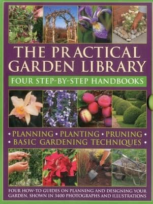 Tapa de The Practical Garden Library Four Stepbystep Handbooks