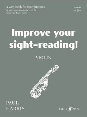 Tapa de Improve Your Sightreading Violin Grade 6