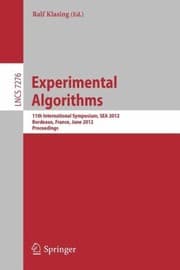Tapa de Experimental Algorithms 11th International Symposium Proceedings