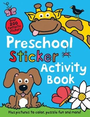 Tapa de Preschool Sticker Activity Book