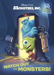 Tapa de Watch Out For Monsters Glowinthedark Sticker Book