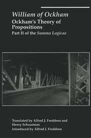 Tapa de Ockhams Theory Of Propositions Part Ii Of The Summa Logicae