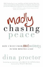 Tapa de Madly Chasing Peace How I Went From Hell To Happy In Nine Minutes A Day