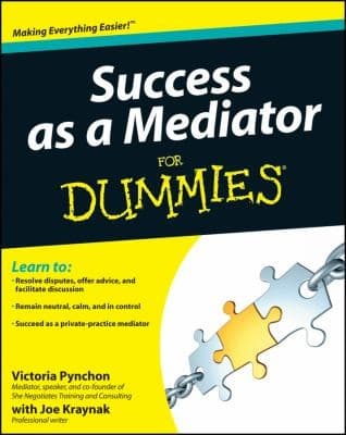 Tapa de Success As A Mediator For Dummies