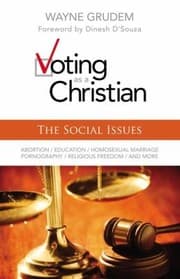 Tapa de Voting As A Christian The Social Issues