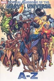 Tapa de The Official Handbook Of The Marvel Universe Az