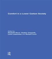 Tapa de Comfort In A Lower Carbon Society
