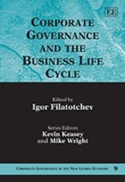 Tapa de Corporate Governance And The Business Life Cycle