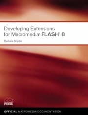 Tapa de Developing Extensions For Macromedia Flash 8