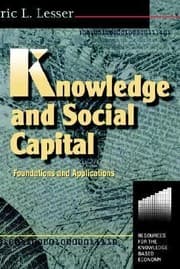 Tapa de Knowledge and Social Capital
Resources for the Knowledge Based Economy Series