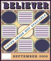 Tapa de The Believer Issue 65 September 2009