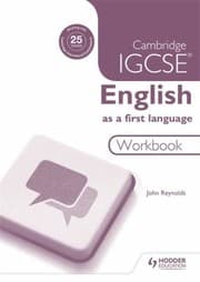 Tapa de Cambridge Igcse English First Language