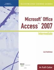 Tapa de Microsoft Office Access 2007 Intermediate