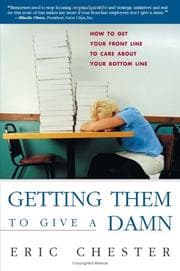 Tapa de Getting them to give a damn