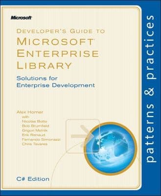 Tapa de Developers Guide To Microsoft Enterprise Library Solutions For Enterprise Development