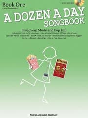 Tapa de A Dozen A Day Songbook Broadway Movie And Pop Hits