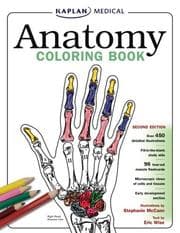 Tapa de Anatomy Coloring Book