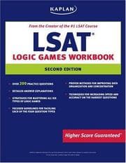 Tapa de Kaplan LSAT Logic Games Workbook