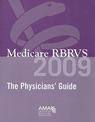 Tapa de Medicare Rbrvs 2009 Physicians Guide