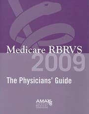 Tapa de Medicare Rbrvs 2009 Physicians Guide