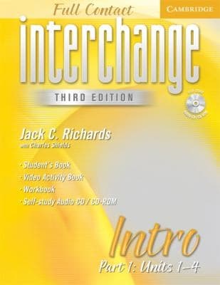 Tapa de Interchange Third Edition Full Contact Intro Part 1 Units 14
            
                Interchange Third Edition