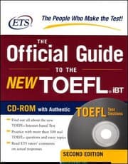 Tapa de The official guide to the new TOEFL iBT