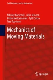 Tapa de Mechanics Of Moving Materials