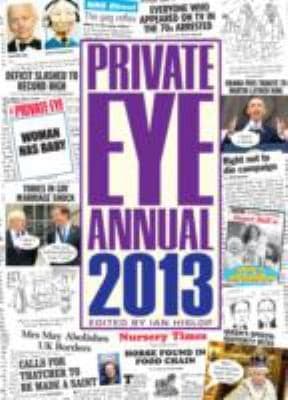 Tapa de Private Eye Annual 2013