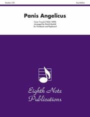 Tapa de Panis Angelicus For Trombone Parts