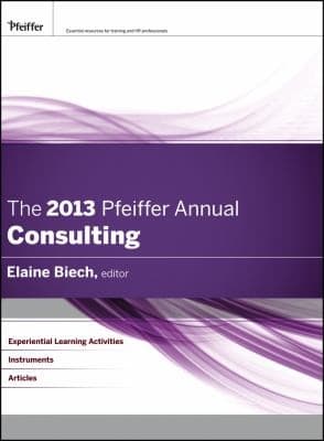Tapa de The 2013 Pfeiffer Annual