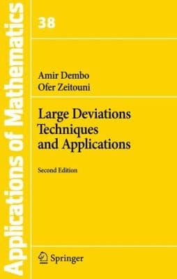 Tapa de Large Deviations Techniques And Applications