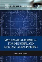 Tapa de Mathematical Formulas For Industrial And Mechanical Engineering