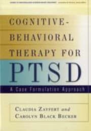 Tapa de Cognitivebehavioral Therapy For Ptsd A Case Formulation Approach