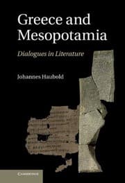 Tapa de Greece And Mesopotamia Dialogues In Literature