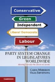 Tapa de Party System Change In Legislatures Worldwide Moving Outside The Electoral Arena