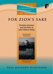 Tapa de For Zions Sake Christian Zionism And The Role Of John Nelson Darby