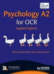 Tapa de Psychology A2 For Ocr