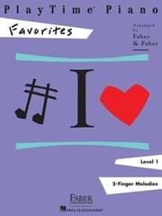 Tapa de Playtime Piano Level 1 5finger Melodies