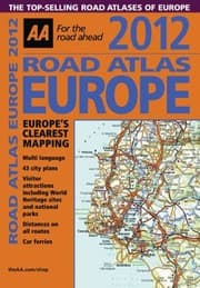 Tapa de Aa 2012 Road Atlas Europe